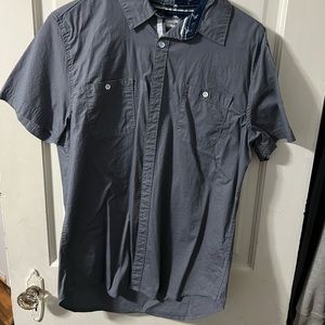 Men’s medium pd&c double pocket casual button up